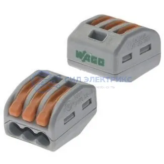 Клемма Клеммник WAGO 222-413 фото Клемма Клеммник WAGO 222-413